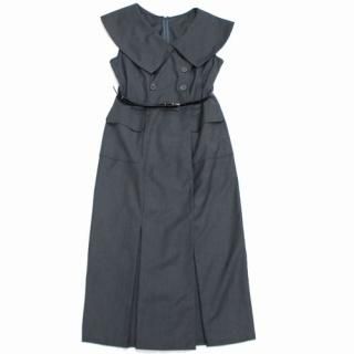 Herlipto �ϡ���åץƥ� 22SS Saint Charles Big Collar Dress ���ԡ��� S ���졼