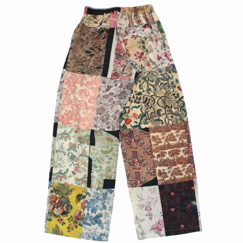 FUMIE=TANAKA フミエタナカ 22SS textile pants テキスタイル パンツ ...
