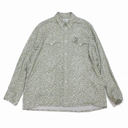 DAIRIKU ダイリク 22AW Chimpira Leopard Western Shirt レオパードウエスタンシャツ M カーキ -  ブランド古着買取・販売unstitchオンラインショップ