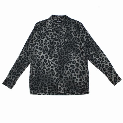 RUDEGALLERY ルードギャラリー 22SS LEOPARD OPEN COLLAR SHIRT