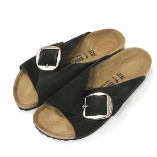 BIRKENSTOCK �ӥ륱�󥷥�ȥå� BEAUTY&YOUTH���� AROSA BIG BUCKLE ������� 38 �֥�å�