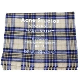 Acne Studios ������ ���ȥ��ǥ����� 20AW Cassiar Check ���ȡ��� �١����� �֥롼