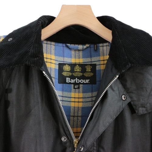 Barbour × UNUSED for BEAUTY&YOUTH 20AW Burghley Riding Coat コート 40 ブラック -  ブランド古着買取・販売unstitchオンラインショップ