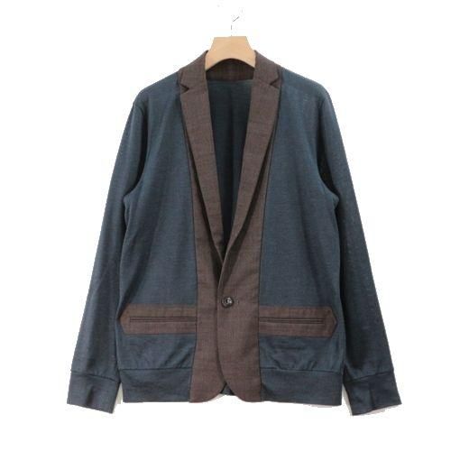 Kolor カラー 14SS カーディガン ジャケット 1 ネイビー - ブランド 
