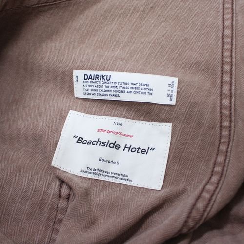 DAIRIKU ダイリク 20SS Vintage Over All ヴィンテージオーバーオール F ブラウン -  ブランド古着買取・販売unstitchオンラインショップ