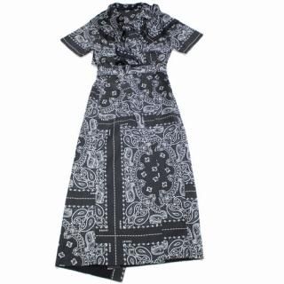 sacai  22SS Bandana Print Dress Х ץȥɥ쥹 ԡ 2 ֥å