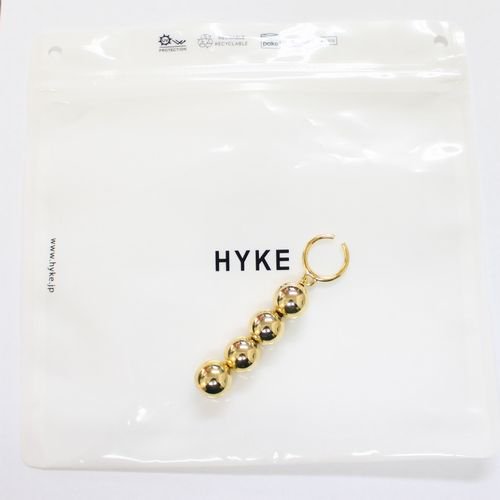 HYKE ハイク EAR CUFF イヤーカフ ゴールド - ブランド古着買取・販売