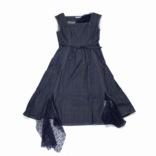 梨凛花〜rinrinka〜／Denim lace slit dress | www.darquer.fr