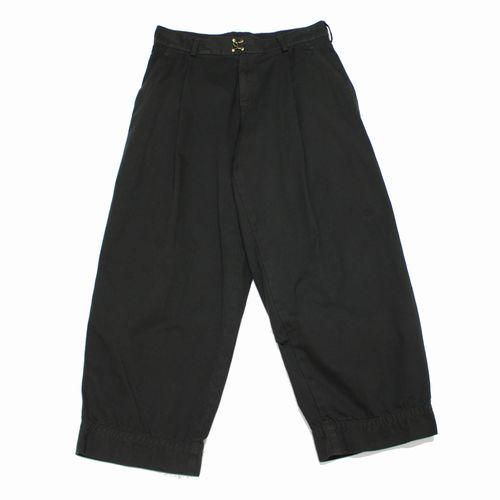 Kolor カラー 22SS 製品染めチノクロス WIDE PANTS ワイドパンツ 2