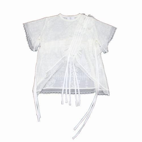 rurumu: 21S/S frill knit PO white 縷縷夢兎 | www.jarussi.com.br