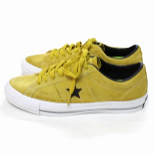 CONVERSE コンバース ONE STAR OX SUEDE ワンスター スエード 26.5cm イエロー -  ブランド古着買取・販売unstitchオンラインショップ