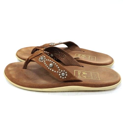 ISLAND SLIPPER アイランドスリッパ Men's Suede Thong スエード 