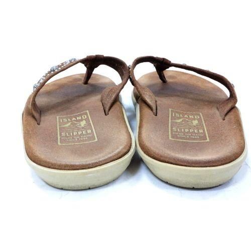 ISLAND SLIPPER アイランドスリッパ Men's Suede Thong スエード