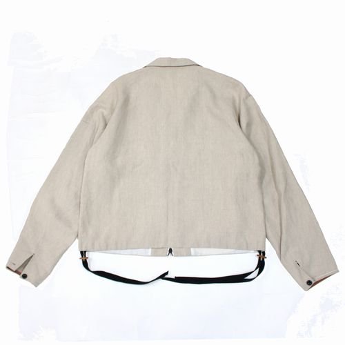 SUNSEA サンシー 19SS LINEN BLOUSON リネンブルゾン ジャケット