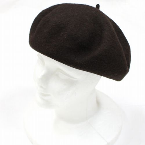 Linfrancaisd'antan ランフランセダンタン フェルト バスク ベレー帽 2 ブラウン -  ブランド古着買取・販売unstitchオンラインショップ