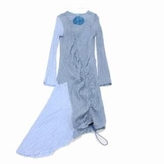 KkCo  AKOYA RUCHED DRESS 㡼󥰥ԡ S֥롼