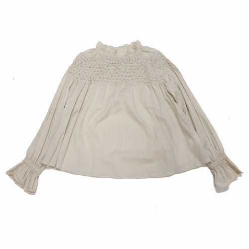 Merlette マーレット MAJORELLE コットンスモッキングブラウス