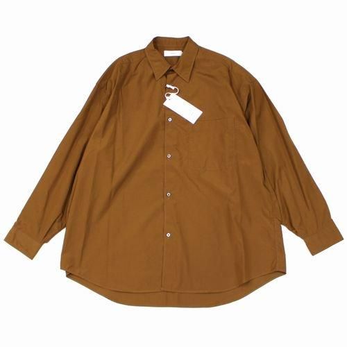 Graphpaper グラフペーパー Oversized L/S Regular Collar Shirt オーバーサイズ レギュラーカラーシャツ -  ブランド古着買取・販売unstitchオンラインショップ