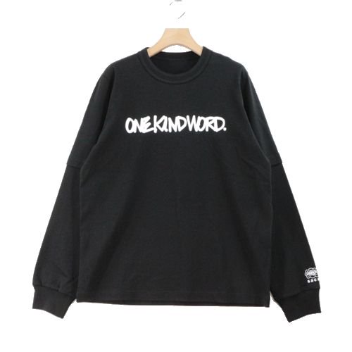 Sacai Eric Haze / ONEKINDWORD. L/S T-Shirt 2 ブラック - ブランド