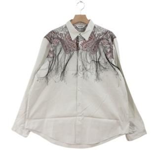 DIGAWEL ǥ 22AW Shirt (generic)3 paisley embroidery  1 졼
