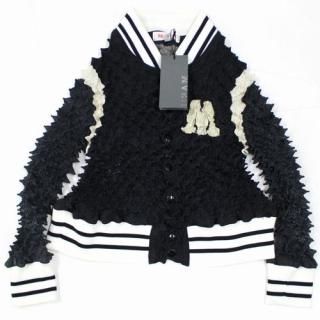 MASU ���२�������桼 22AW SPIKY STADIUM JACKET ���㥱�å� 48 �֥�å�