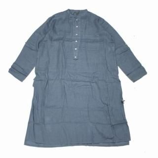 VlasBlomme ���饹�֥�� 22SS Light Linen Botanical Dye  ���ե�����󥰥���� ���ԡ��� Free �֥롼