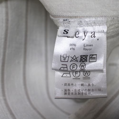 問屋直販 Seya セヤ YOUTH STRIPE SHIRT リネンストライプ seya