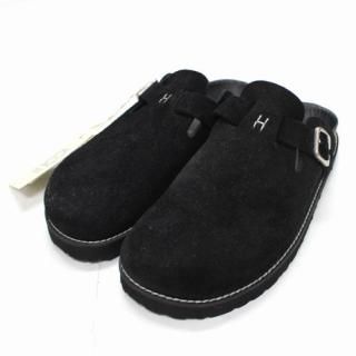 hobo ۡܡ 22AW SLIP ON CLOG SANDALS COW SUEDE  42 ֥å