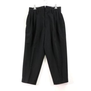 ESSAY å 19SS 3 TUCKED SLACKS - Black å ѥ S ֥å