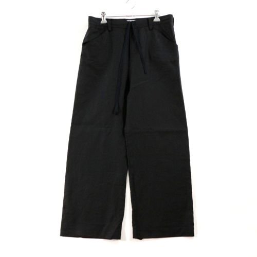 SUNSEA サンシー 19SS LINEN PANTS リネンパンツ 2 ブラック