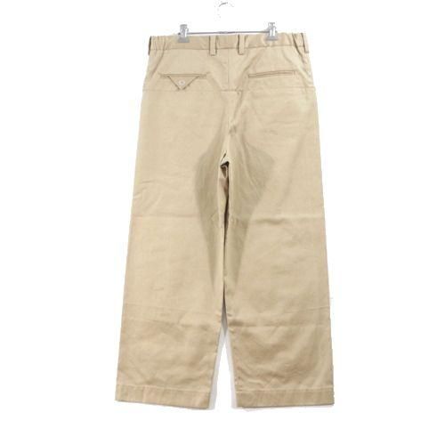 SUNSEA サンシー 22SS SUNSEA CHINO PANTS チノ パンツ 2 ベージュ -  ブランド古着買取・販売unstitchオンラインショップ