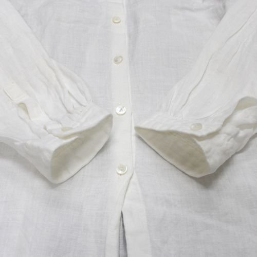 取扱 ikkuna gathered blouse Ⅱ 211025B ブラウス - トップス