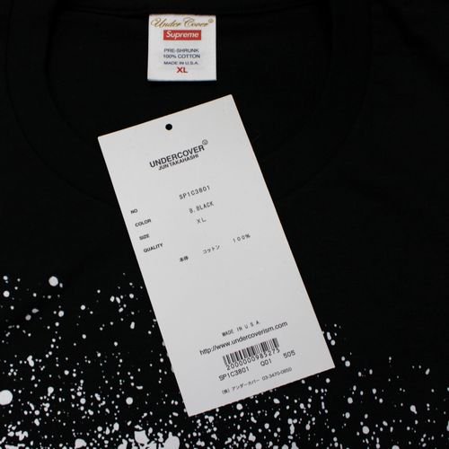 Supreme シュプリーム 23SS UNDERCOVER Tag Tee Tシャツ XL ブラック 