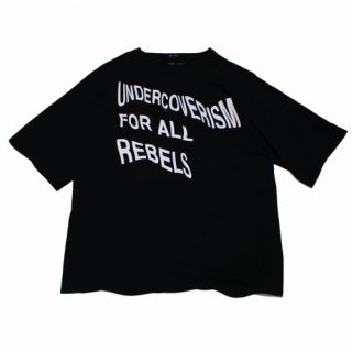 UNDERCOVERISM アンダーカバーイズム 23SS Languid TEE UCISM FOR ALL REBELS Tシャツ 5 ブラック