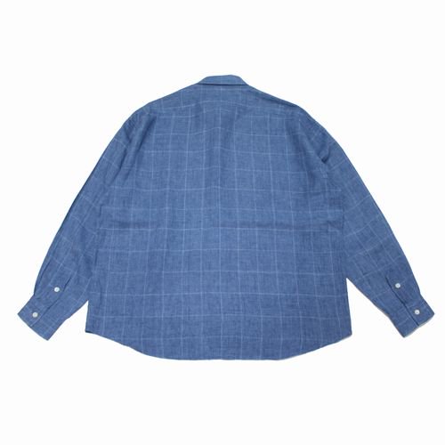 PORTER CLASSIC ポータークラシック 19SS ROLL UP LINEN CHECK SHIRT ...