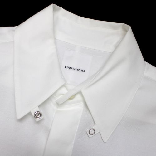 SUBLATIONS サブレーションズ COTTON TAB COLLAR SHIRT タブカラー