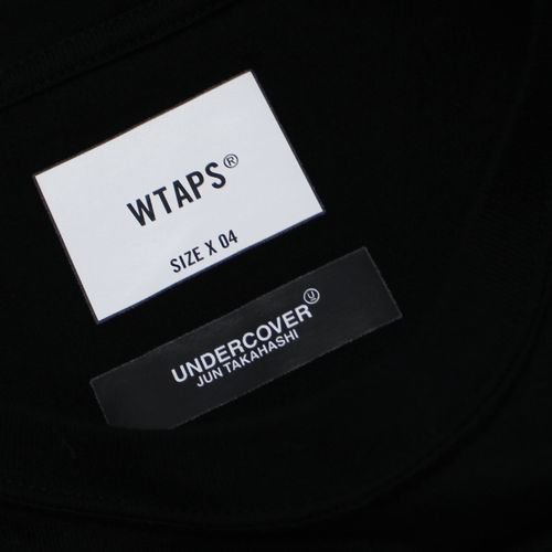 UNDERCOVER × WTAPS アンダーカバー ダブルタップス 22AW ロングスリーブ Tシャツ 04/XL ブラック -  ブランド古着買取・販売unstitchオンラインショップ