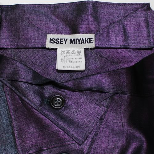 ISSEY MIYAKE イッセイミヤケ 2002AW Runway Collection ヴィンテージ ラメ グラデーション スカート 2 -  ブランド古着買取・販売unstitchオンラインショップ