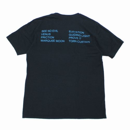 UNDERCOVER アンダーカバー 15SS TELEVISION TEE Tシャツ MARQUEE MOON 3 ブラック -  ブランド古着買取・販売unstitchオンラインショップ