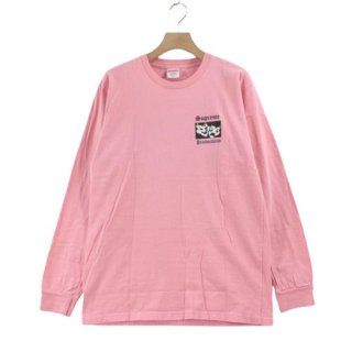 Supreme シュプリーム 16SS Productions L/S Tee ロンT カットソー M ピンク