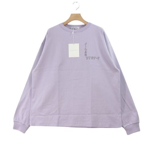 F-LAGSTUF-F FLAGSTUFF フラグスタフ × 長場雄 21AW L/S TEE ロング