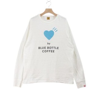 HUMAN MADE   Blue Bottle Coffee ҥ塼ޥᥤ ֥롼ܥȥ륳ҡ 21AW 󥰥꡼ T