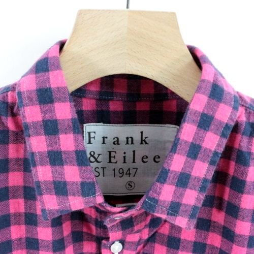 Frank＆Eileen フランク＆エイリーン PAUL ギンガムチェックネルシャツ S レッド ネイビー -  ブランド古着買取・販売unstitchオンラインショップ