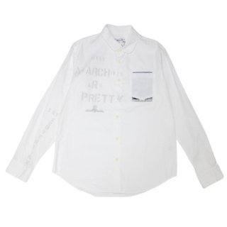 PEEL＆LIFT × fragment design the POOL aoyama anarchy shirt アナーキー シャツ M ホワイト