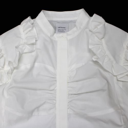 oldhoney オールドハニー 66℃ shirt シャツ ホワイト - ブランド古着買取・販売unstitchオンラインショップ