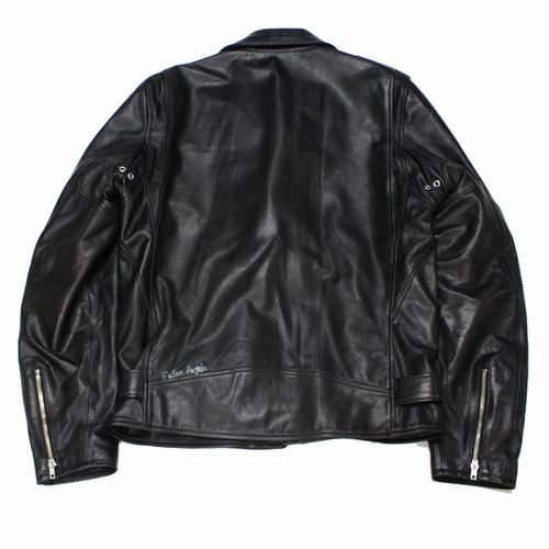 Hand Painted Double Leather Jacket