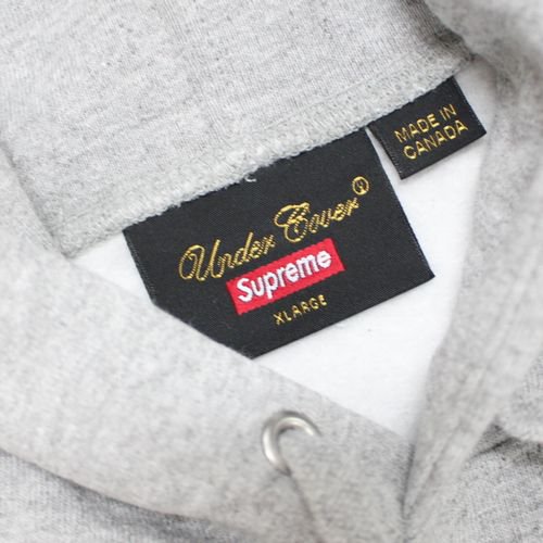 Supreme シュプリーム 23SS UNDERCOVER nti You Hooded Sweatshirt パーカー XL グレー -  ブランド古着買取・販売unstitchオンラインショップ