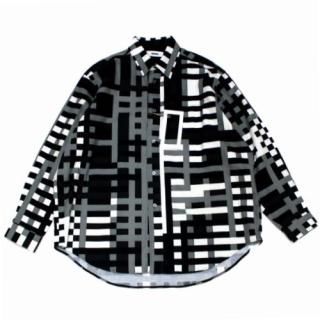 REVERBERATE ��С��Х쥤�� FLANNEL SHIRT PATTERN MONO �ե��ͥ륷��� 38 �֥�å�