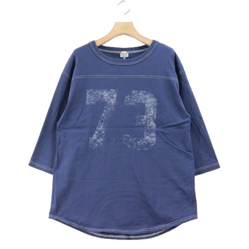 Deuxieme Classe ドゥーズィエムクラス 22SS football Tシャツ ネイビー -  ブランド古着買取・販売unstitchオンラインショップ