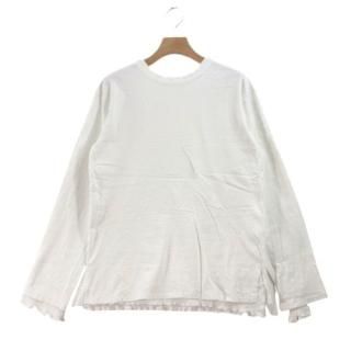 MEYAME ���� DOUBLE LONG SLEEVE TEE ���åȥ��� �ۥ磻��